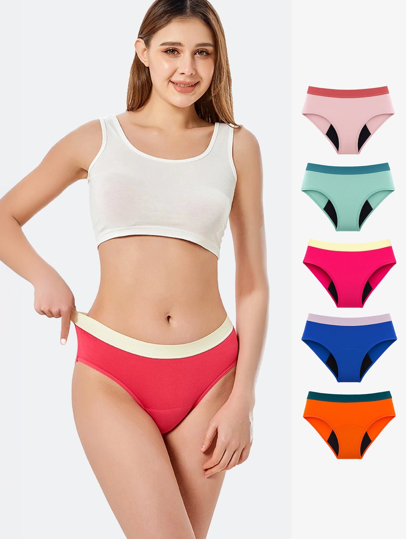 ColorShield Leakproof Underwear - 5 Pairs
