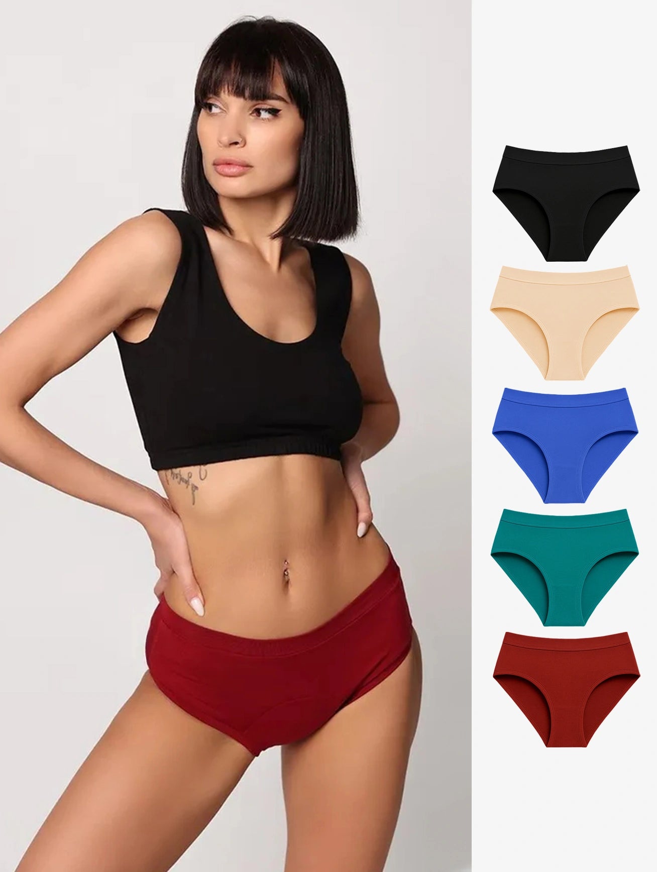Bold Mix Leakproof Underwear - 5 Pairs