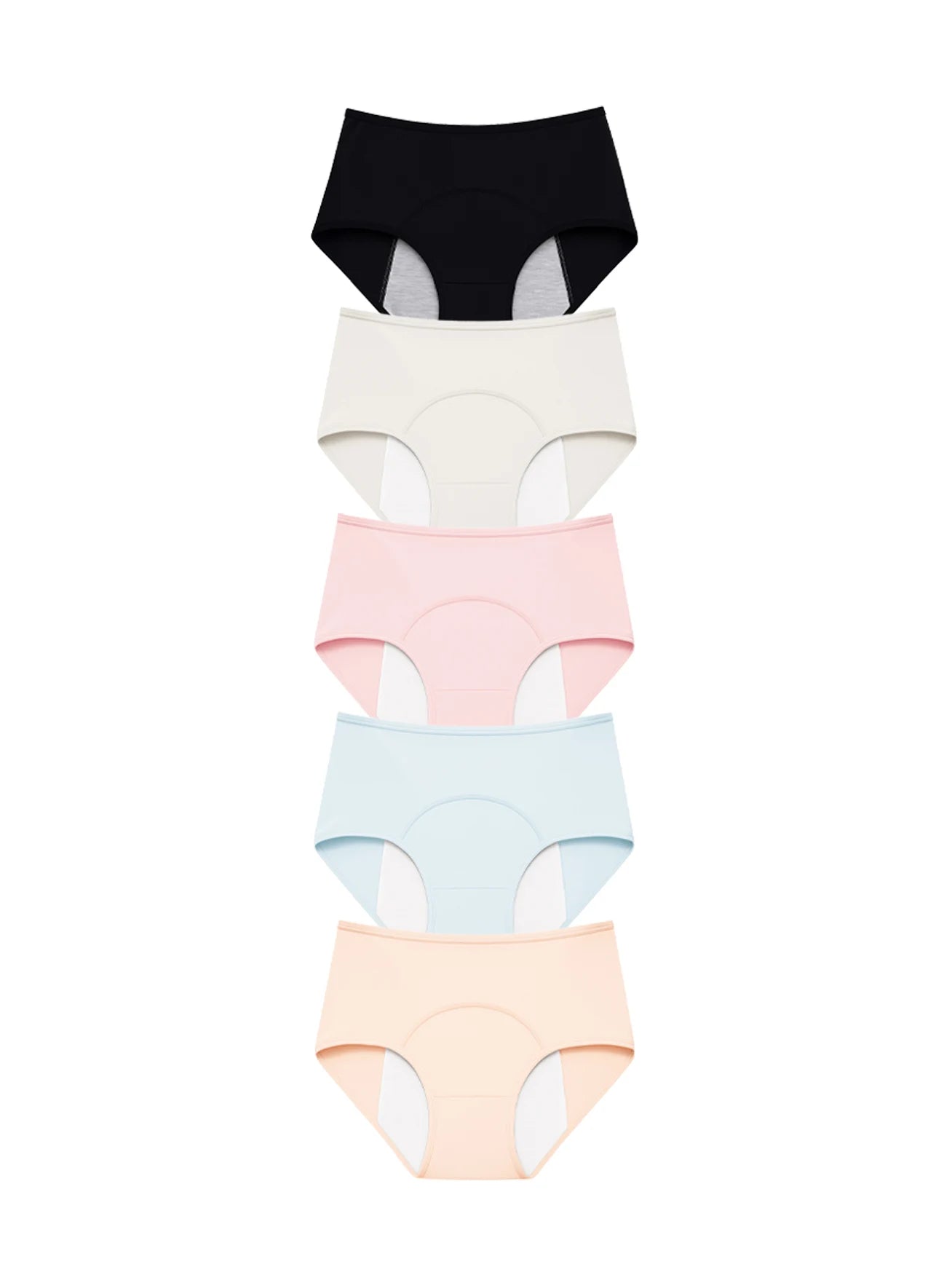 Soft Neutrals Leakproof Underwear - 5 Pairs